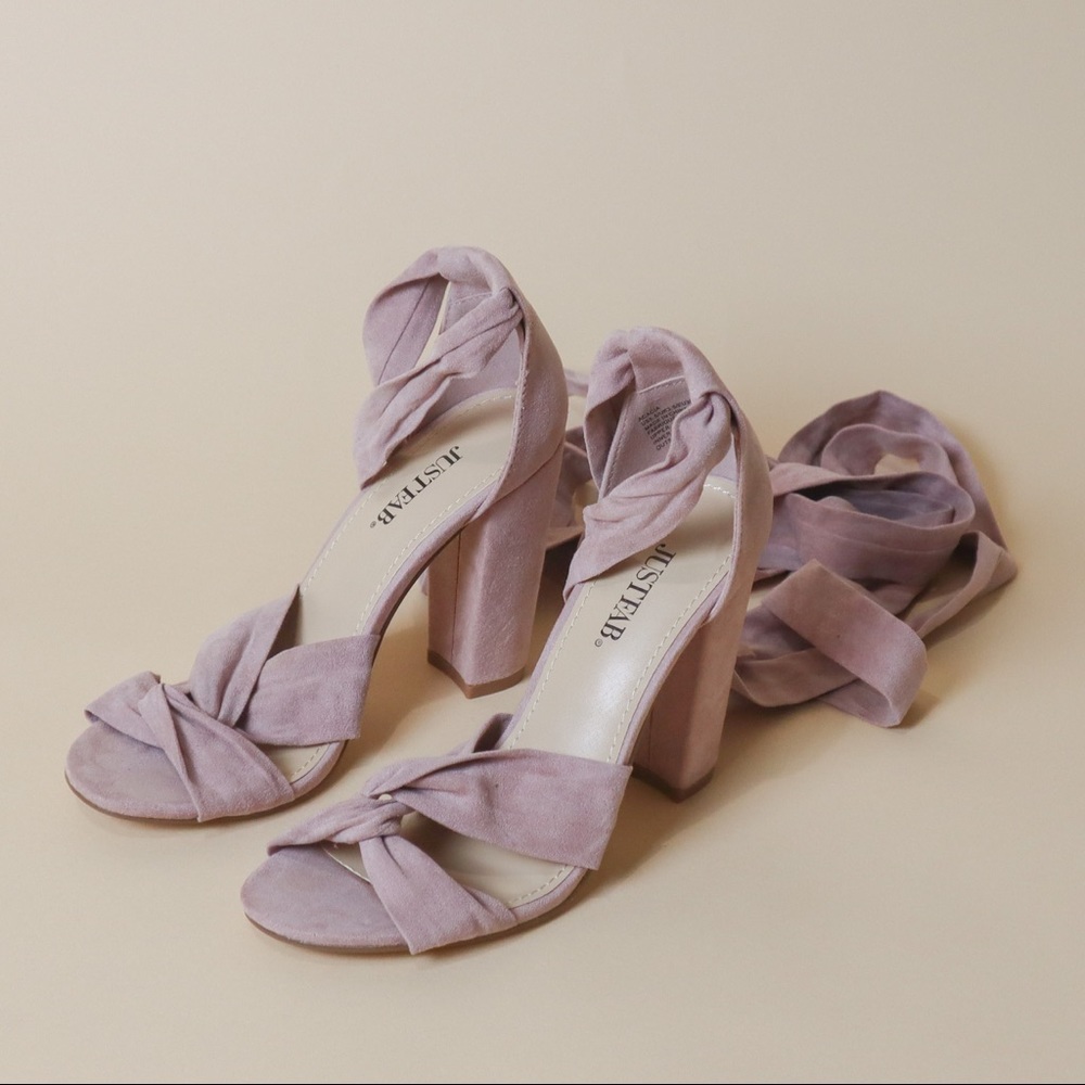 Justfab Pink Heels